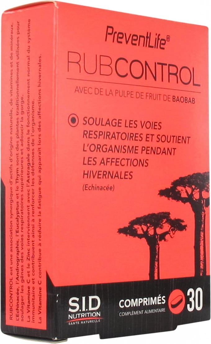 S.I.D Nutrition PreventLife RubControl 30 Tabletten