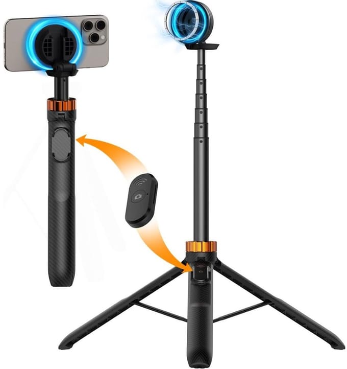 MRKK® Selfiestick iPhone - Selfiestick Statief - Tripod