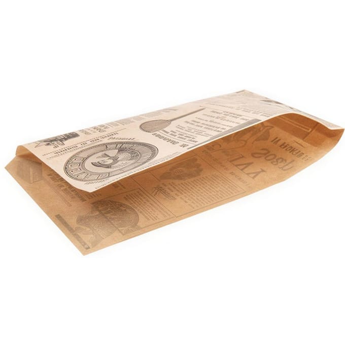 Sac en Papier  Times  22 X 13 Cm 500 Pcs.