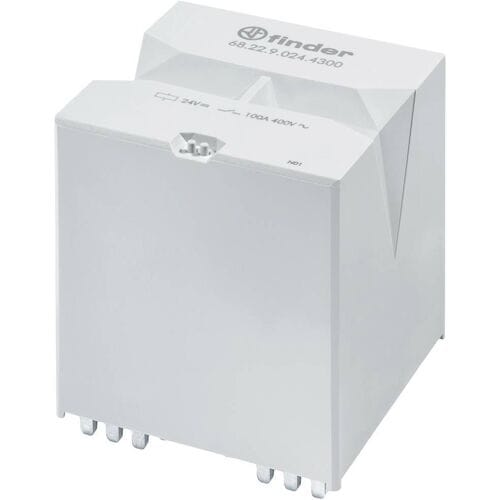 Finder 68.22.9.024.4300 Hoogvermogen printrelais 400 V/AC 100 A 2x NO 1 stuk(s) Piece