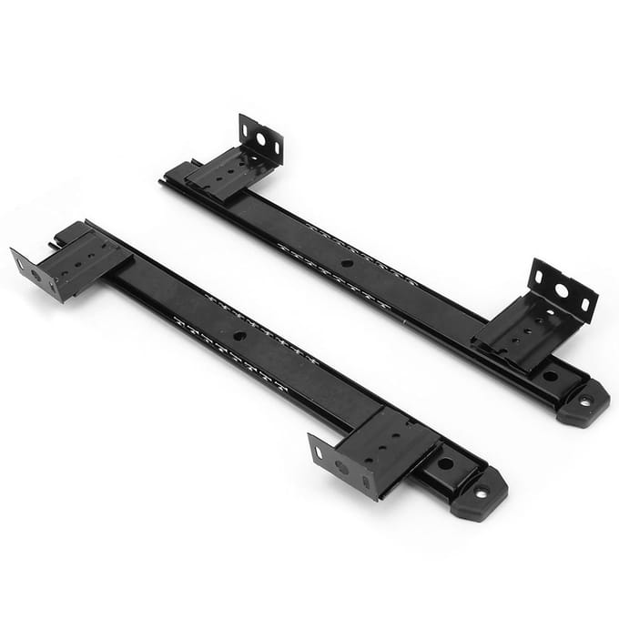 2 Stuks Verdikt Koudgewalst Staal Computerbureau Toetsenbord Schuifrail Beugel