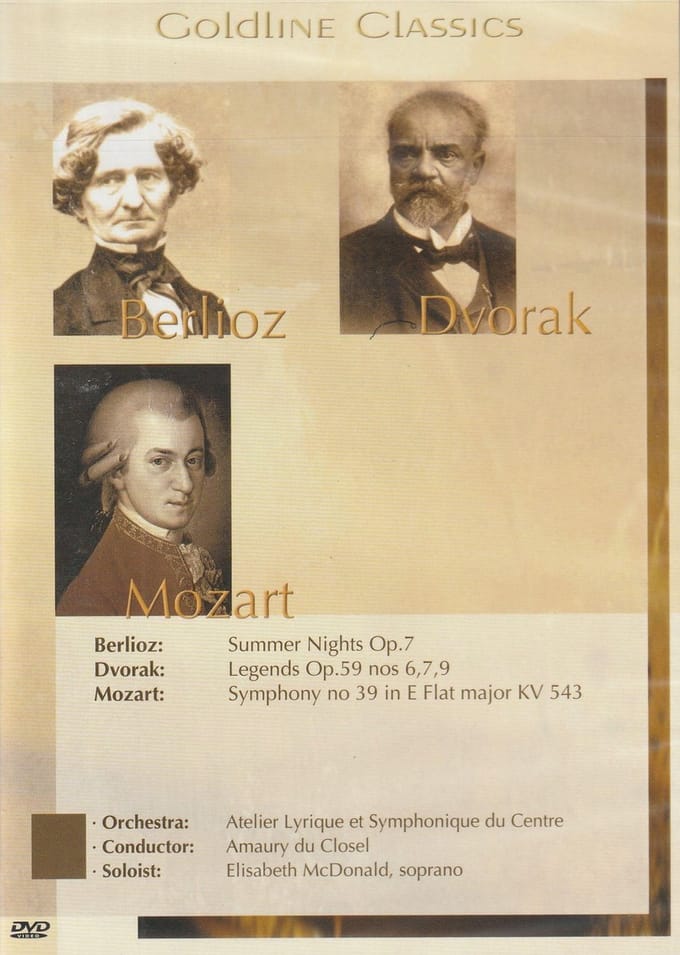 goldline classics dvd Berlioz-Dvorak-Mozart