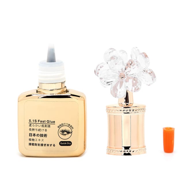 Professionele Wimper Extension Lijm Sneldrogende Wimperl Lijm Langdurige Wimperl Lijm voor Make-up 15ml beige