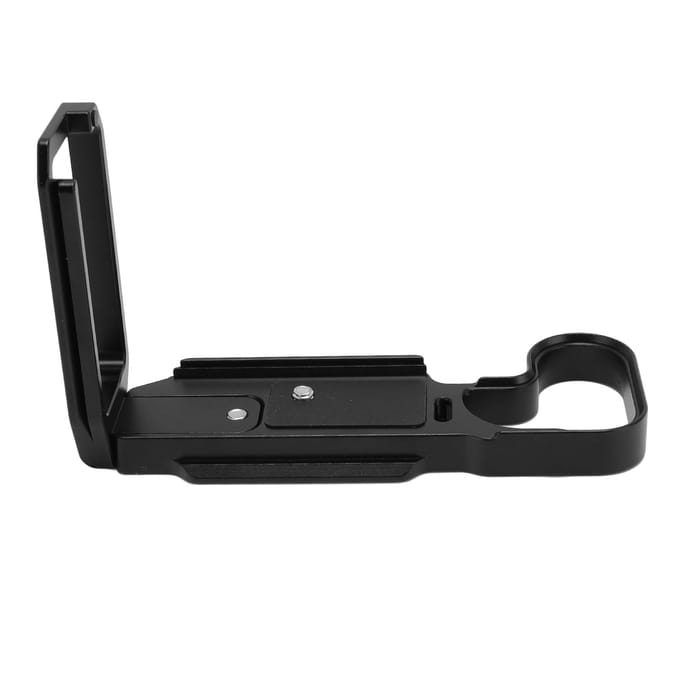 Verticale Camera L-Beugel Aluminiumlegering 1/4 Inch Schroefgat Snelkoppelingsplaat voor Hasselblad X2D black