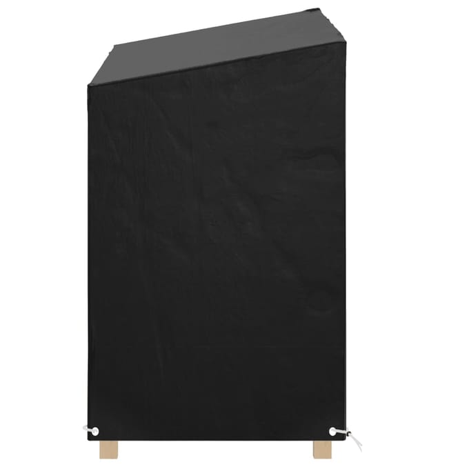 vidaXL - Schommelbankhoes - met - 8 - oogjes - 125x90x135/165 - cm - polyetheen