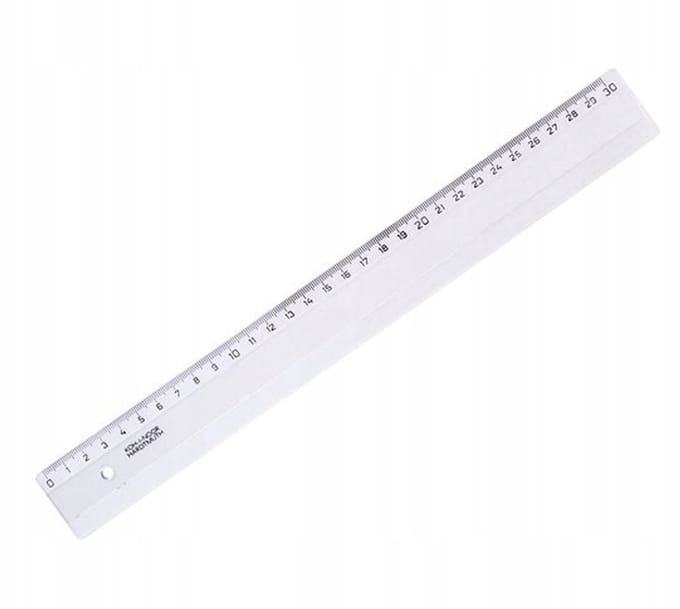 Transparant Liniaal 30cm - Essentieel Schoolmateriaal