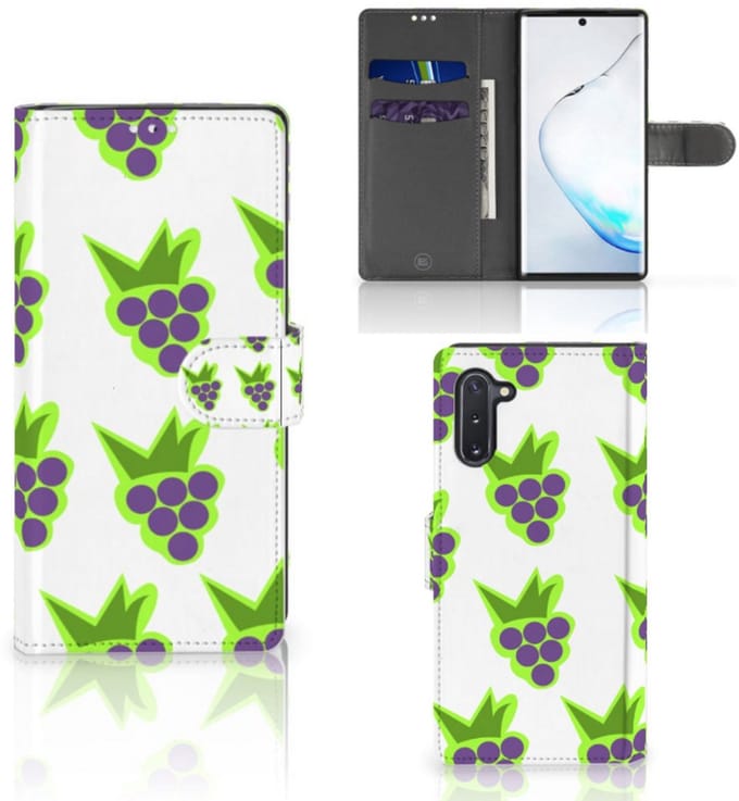Samsung Galaxy Note 10 Book Cover Druiven