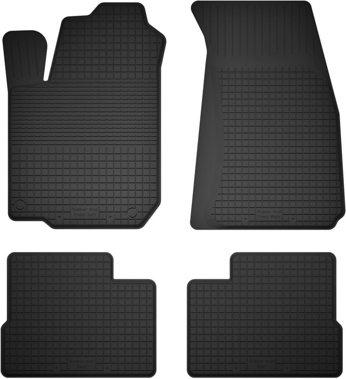 Wielganizator BasicProtect - Auto Rubbermatten - Aanpasbaar - Antislip - Weerbestendig