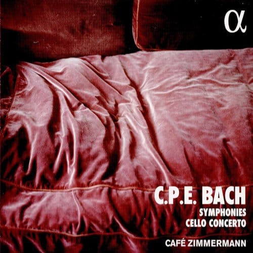 Café Zimmermann - C.P.E. Bach:Symphonies / Cello Concerto (CD)