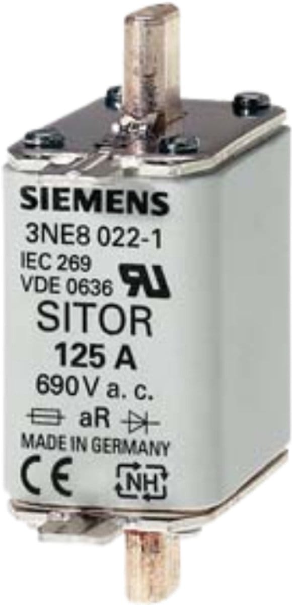Siemens 3NE80171 NH-zekering Geschikt voor Hoogvermogenzekering Afmeting zekering : 00 3 stuk(s)