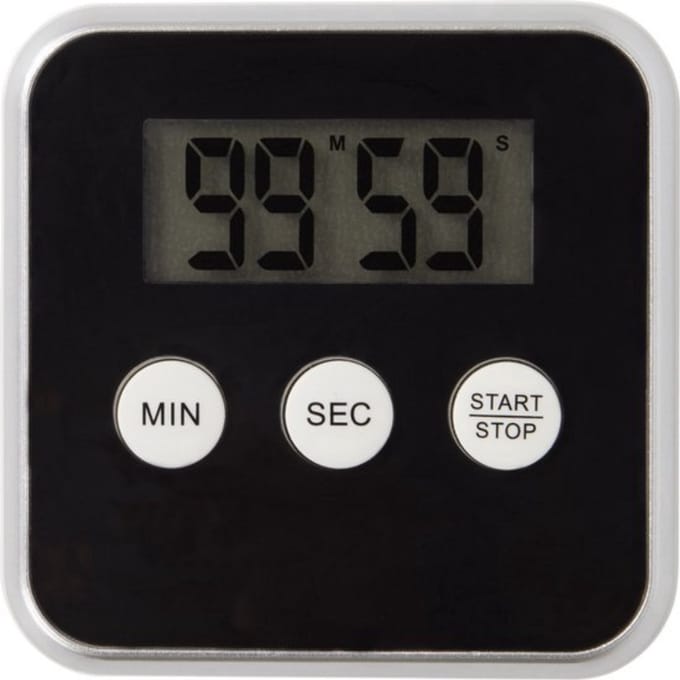 Magnetische Kookwekker - Digitale Timer - Kookwekker Inclusief Standaard - Zwart