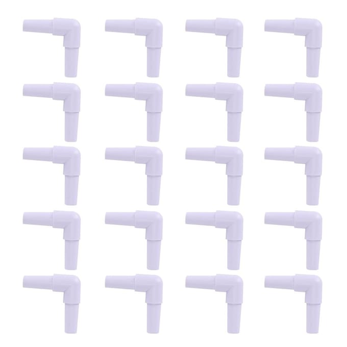 20pcs Joints d'Aquarium 3 Voies Augmentant Connecteurs de Tuyau de Pompe à Oxygène Vanne de Contrôle du Volume d'Air
