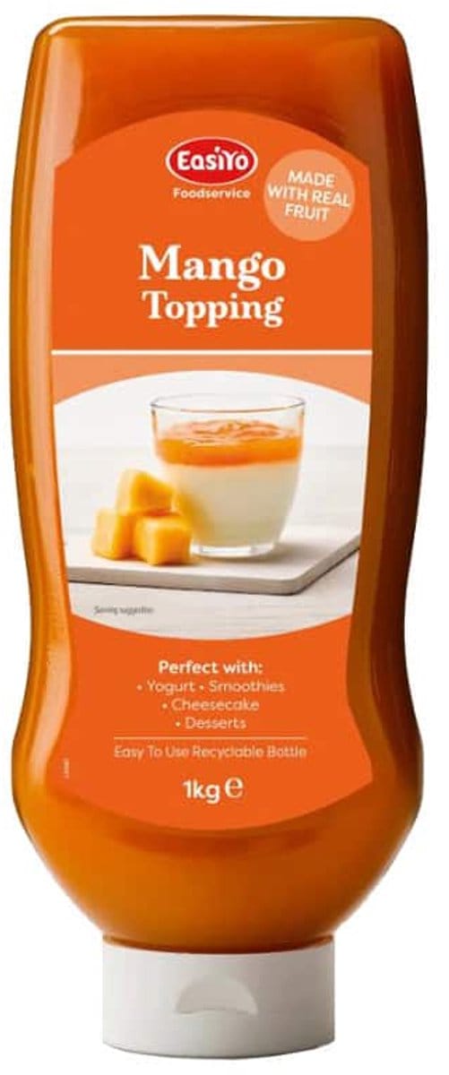 EasiYo fruit topping mango
