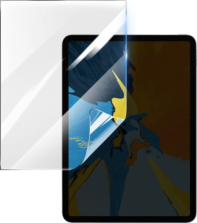 3mk, Geschikt voor iPad Pro 11 2018, Schokbestendige Hydrogel Screenprotector, Transparant