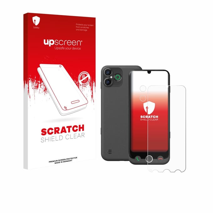 upscreen - Screenprotector voor Doro Aurora A30 (Voor+Camera) - Folie Beschermfolie transparant