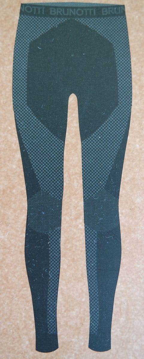 Brunotti - Vrouwen Thermobroek - Zwart/Grijs - Maat XL