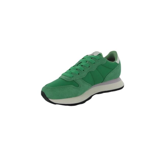 Sun68 Ally Solid Nylon Sneakers - Dames - Groen - Maat 37