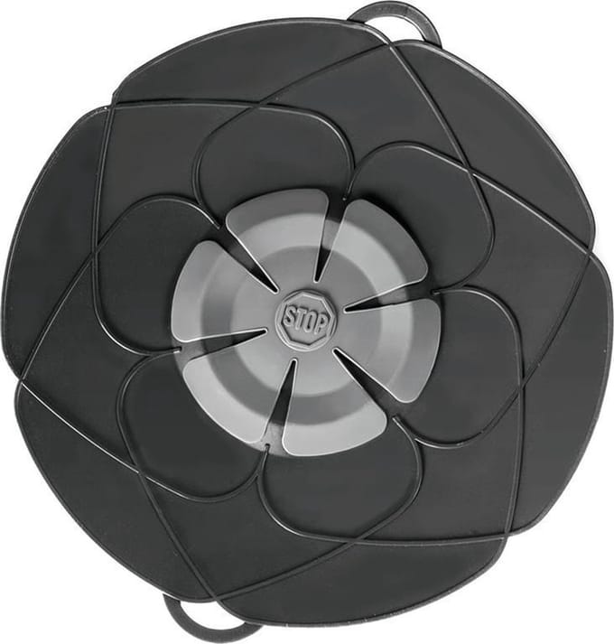 Couvercle anti-éclaboussures - IBILI - Silicone - Diamètre 14-24 cm - Résistant de -60 à +300°C noir