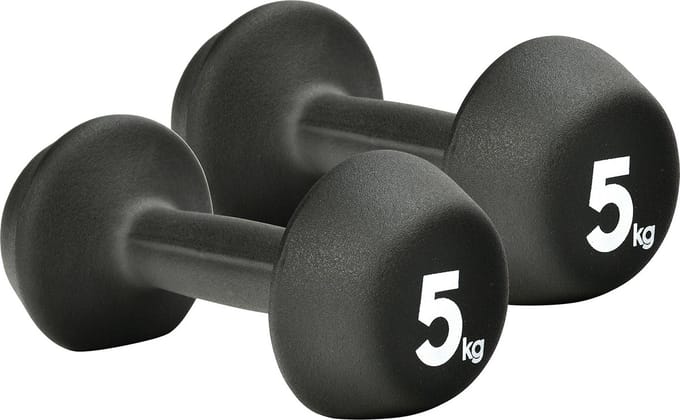 Adidas dumbbell set neopreen 2 x 5 kg