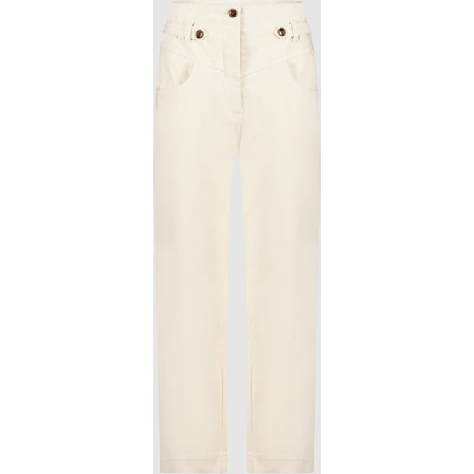 Circle of Trust Becca Pants Creme Größe: L | Stoffhosen Outlet | Damen