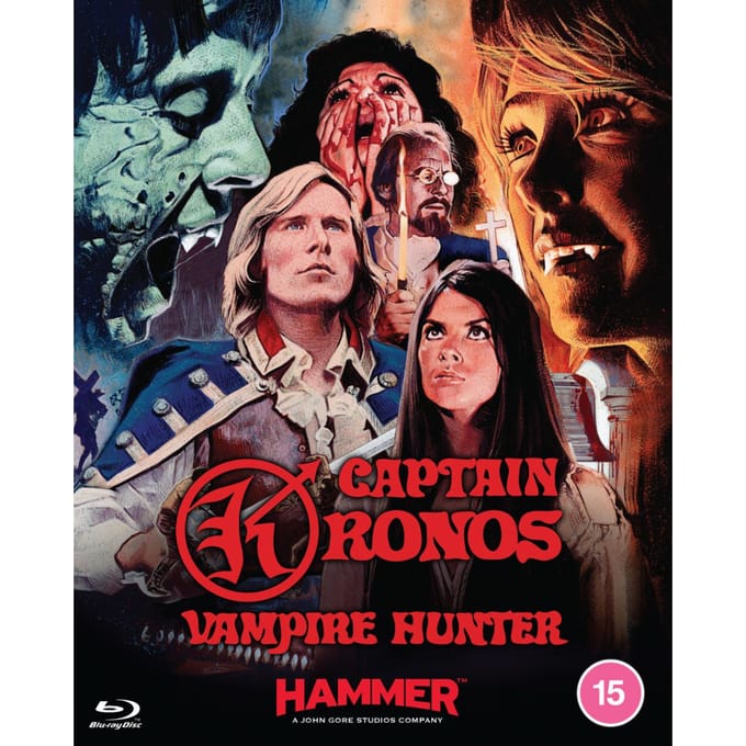 Captain Kronos Vampire Hunter - Blu-ray - Import