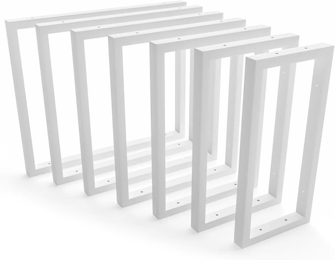 Wastafelhouder - Ondersteuning Plaat - Badkamer Installatie - Heavy Duty Drager - 45 cm - Wit
