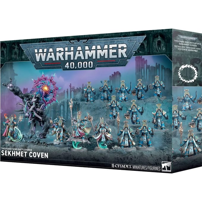 Beeldjes Games Workshop Warhammer 40k - Battleforce Thousand Sons : Coterie Sekhmet