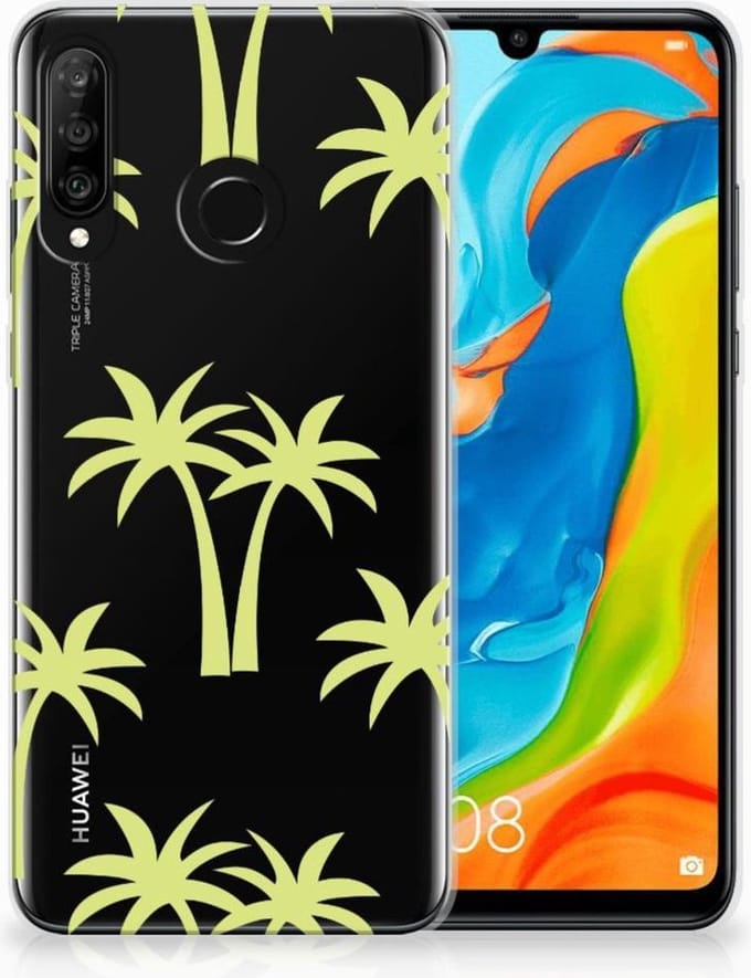 Huawei P30 Lite TPU Case Palmtrees