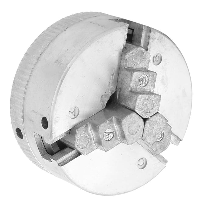 Z011 Zinklegering 3?Klauwplaat Klem Accessoire voor Mini Metaaldraaibank
