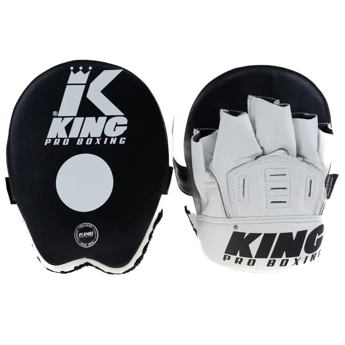 King Pro Boxing  Focus Mitts / Handpads KPB-FM Zwart One size
