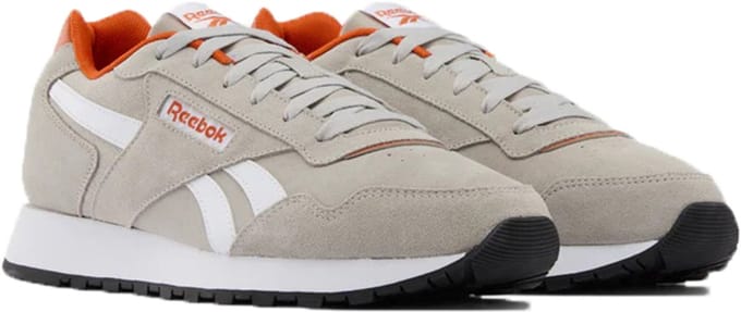 Reebok Heren Sneaker Glide Vrijetijdsschoenen 100246067 Grijs Wit