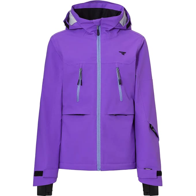 Full Zip Skijack voor Meisjes Rehall Helga-R