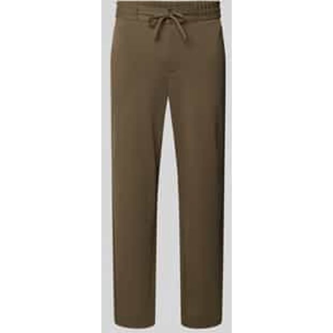 Stoffen broek met elastische band