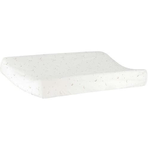 Prénatal aankleedkussenhoes Ster en Maan Ivory White unisex