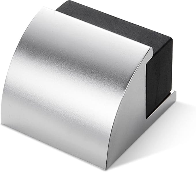 Deurstopper 1stuks - Stootrubber deur- Flexibel - Stootrubber deur- Zelfklevend - Rvs