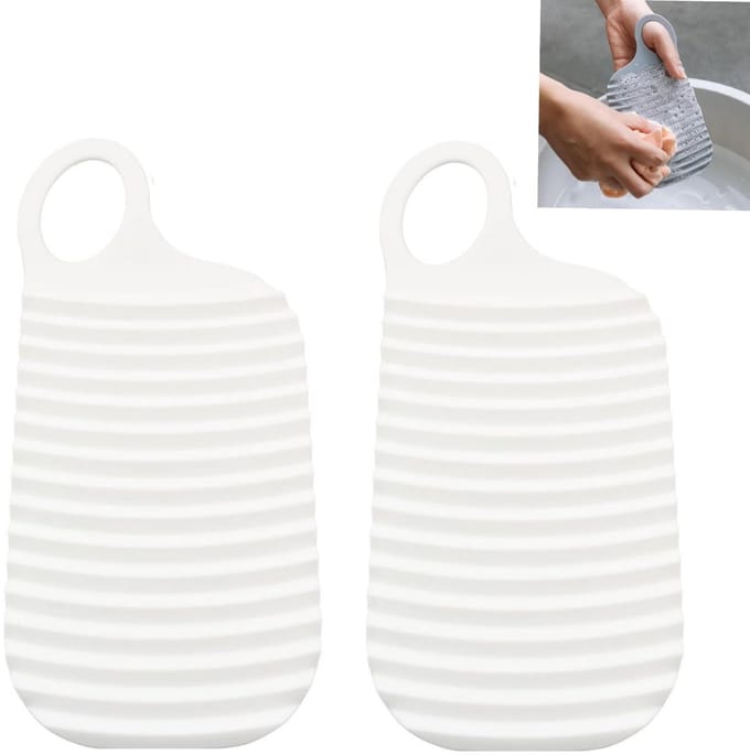 Dailygoods- Mini-assen 2 Stuks - Draagbaar Wasbord - Antislip - Voor