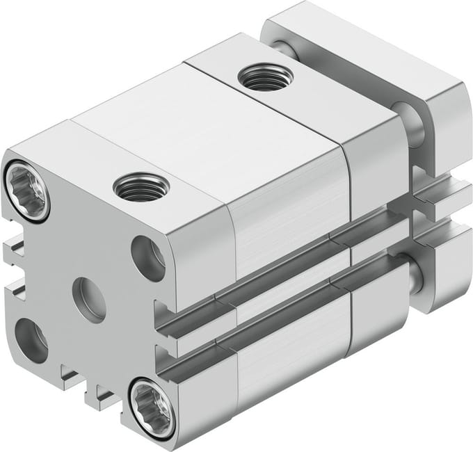 Festo Compacte Cilinder 32mm Boring 15mm Slag ISO 21287 Dubbelwerkend - 554240 - P2DNW
