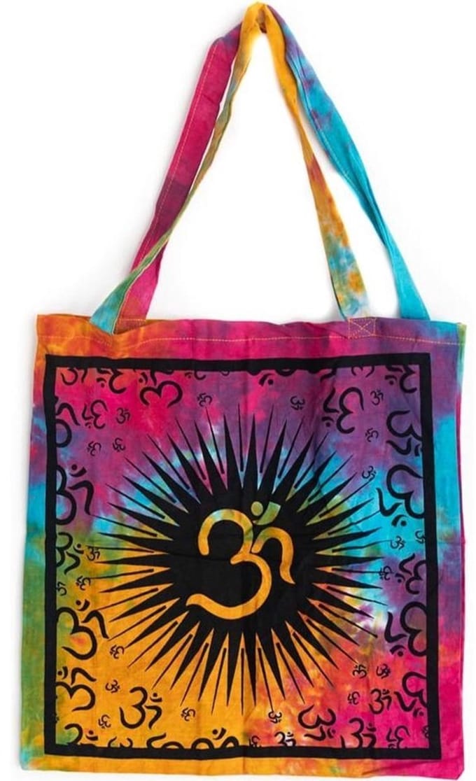 Tote Tas Katoen – OHM Kleurrijk (45 cm)