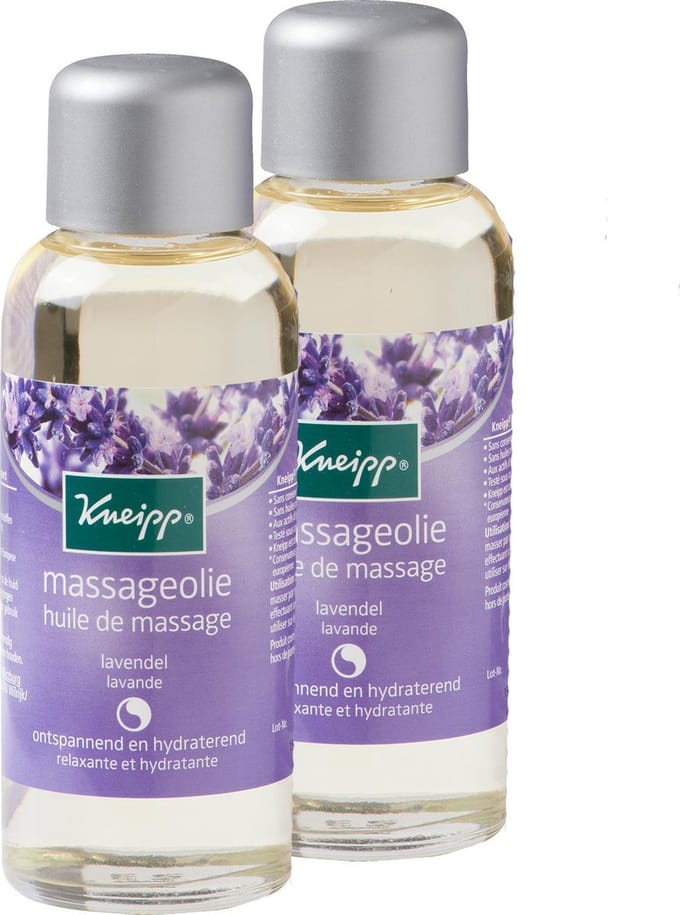 Kneipp Massageolie Lavendel Massageolie 2x100ml