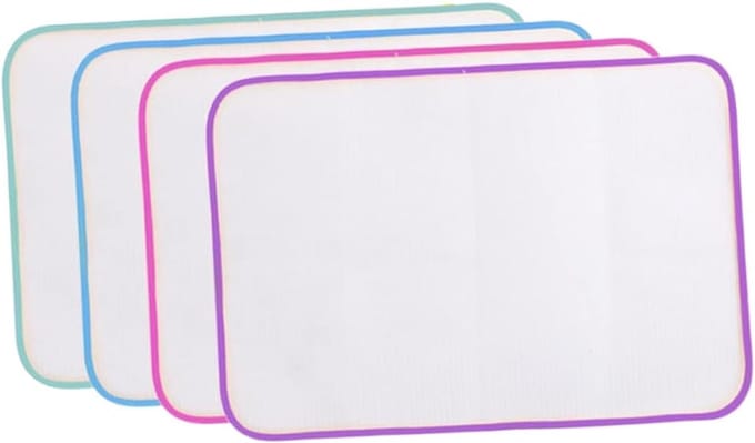 Eenvoudige Strijkdoeken voor Bescherming en Comfort - Set van 4