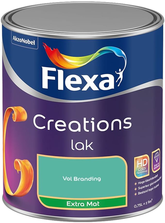 Flexa - Creations Lak Extra Mat - Vol Branding - Mengverf - 750 Ml