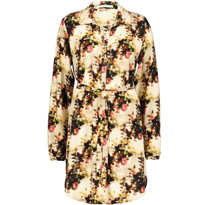 Tunic Jolie Black Blooming print