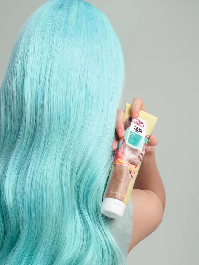 Wella Professionals Color Fresh Mask Mint - 150ml - Kleurmasker - Haarmasker