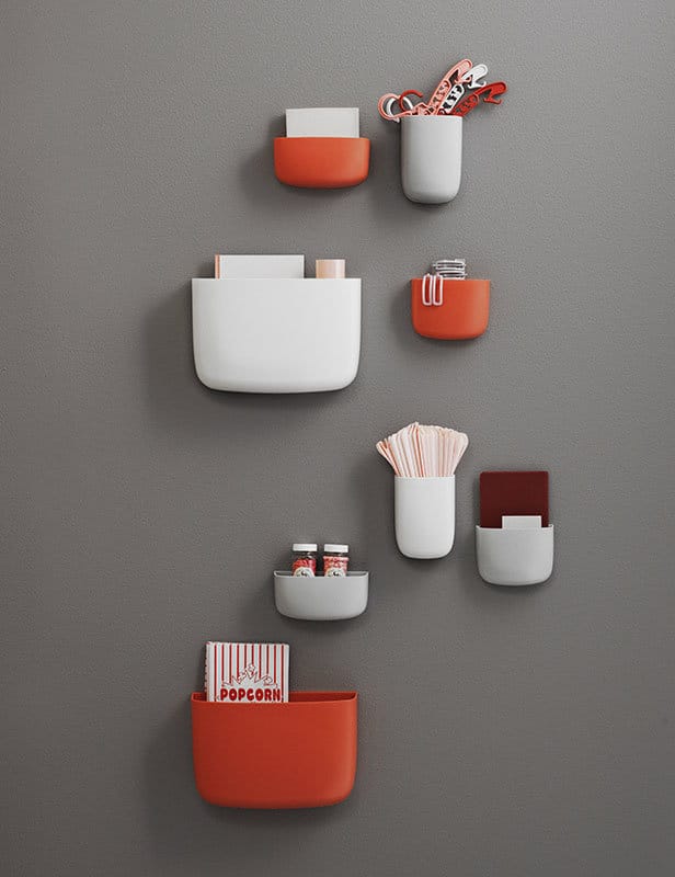 Normann Copenhagen - Pocket wandopslag 2 - wit
