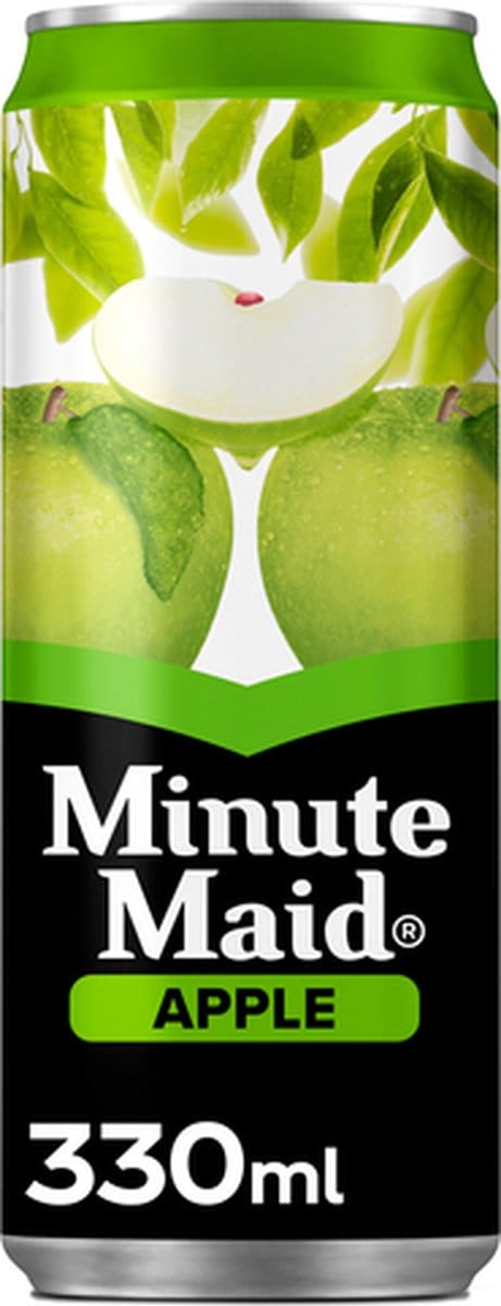 Minute Maid - Apple - Sleek Blik - 24 x 33 cl
