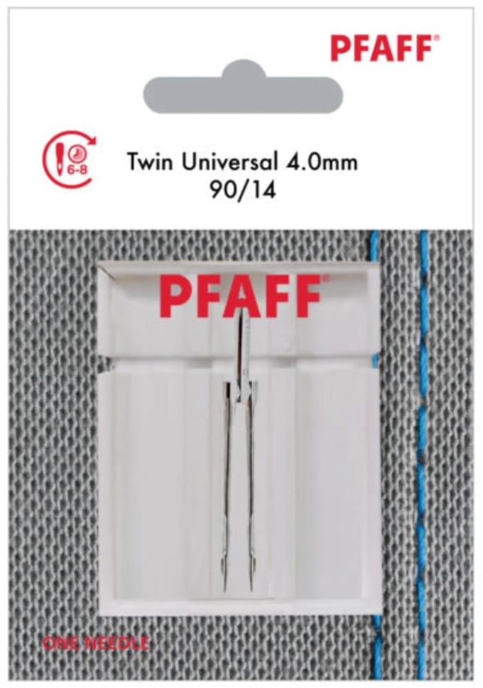 Pfaff Tweelingnaald Universal / 90 / 4mm (1 stuk) Naalden