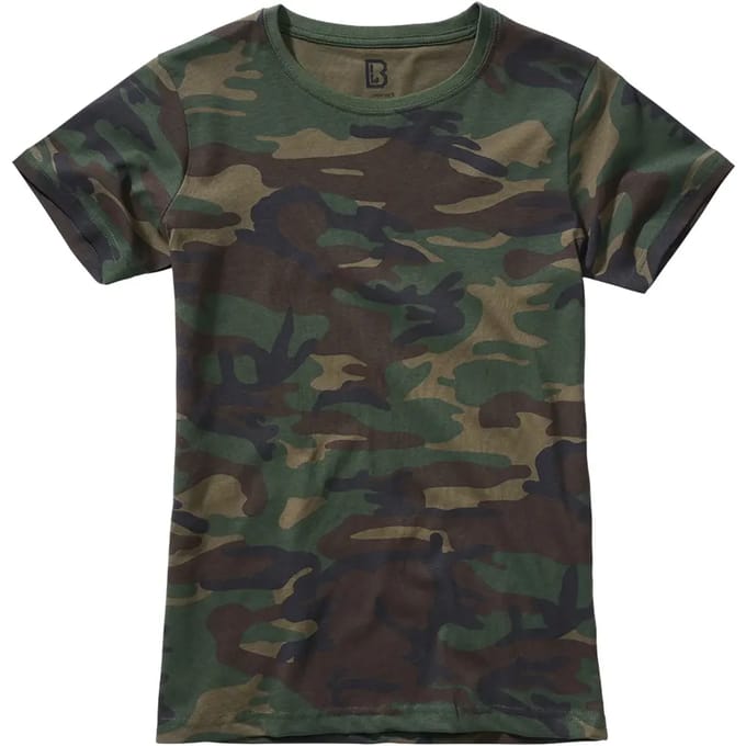 Brandit - Basic Dames Tshirt - 5XL - Groen