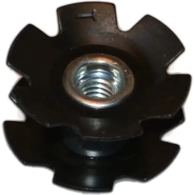 Shimano Stermoer A-head 1 1/8 Inch Aluminum Zwart/zilver