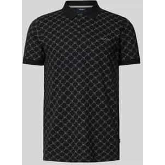 Regular fit poloshirt met labelstitching, model 'Paigam'