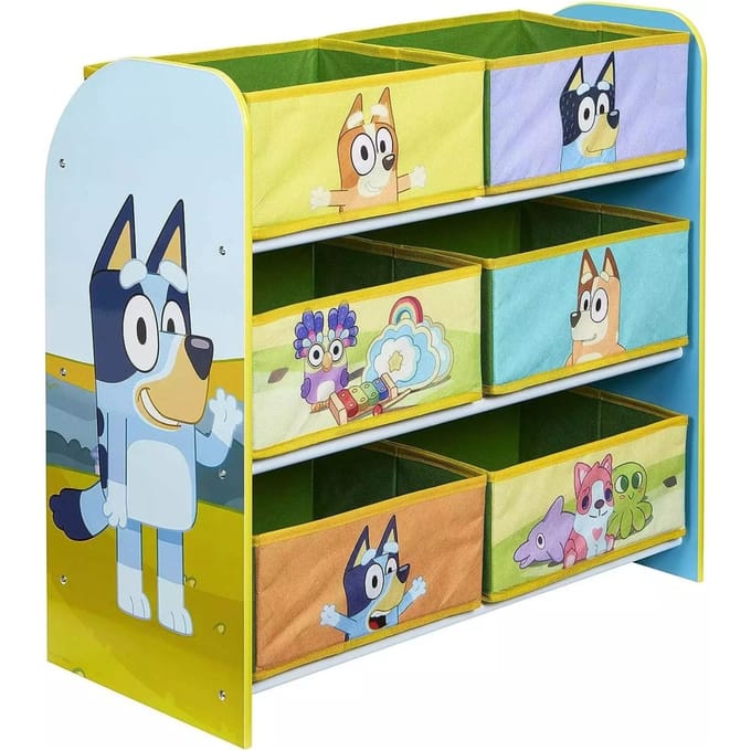 Bluey Kids Toy Storage Unit